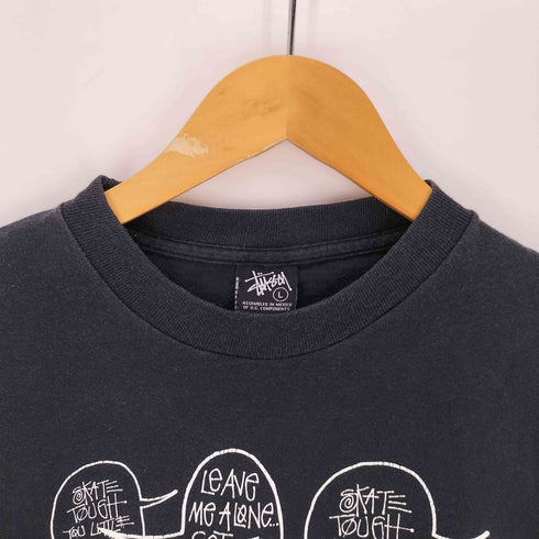 ステューシー Stussy 90S ロゴプリント S/S Tシャツ メンズ import:L