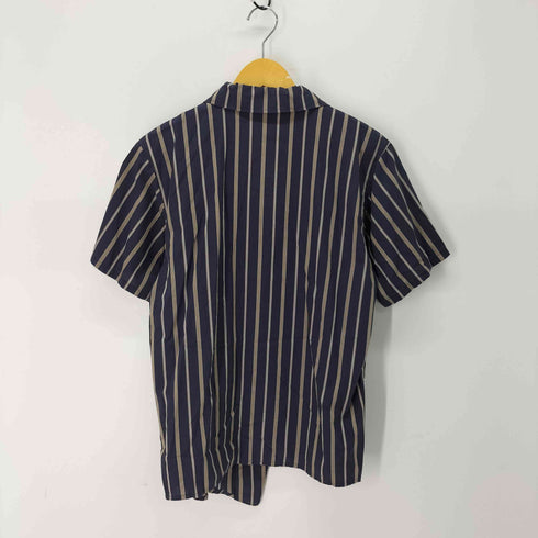 ミルクボーイ MILKBOY 90s 旧タグ 変形 ダブルブレスト ストライプ S/S シャツ メンズ