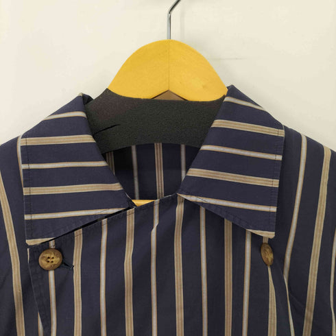 ミルクボーイ MILKBOY 90s 旧タグ 変形 ダブルブレスト ストライプ S/S シャツ メンズ