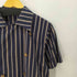 ミルクボーイ MILKBOY 90s 旧タグ 変形 ダブルブレスト ストライプ S/S シャツ メンズ