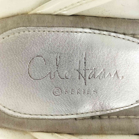 コールハーン COLE HAAN エナメル ベルト ストラップサンダル レディース 6 1/2 B