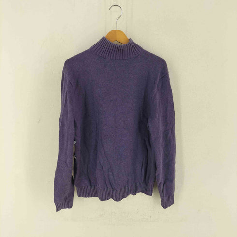 ポロバイラルフローレン Polo by RALPH LAUREN ポニー刺繍入り コットンニット ハーフジップ トップス メンズ import:L