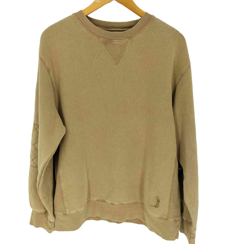 ステューシー Stussy 90-00S ロゴプリント Vガゼット スウェット トレーナー メンズ import:L