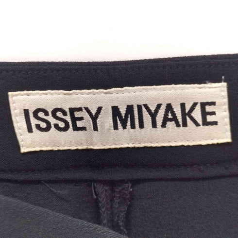 イッセイミヤケ ISSEY MIYAKE 90S 94AW 白タグ サイドジップ スラックス レディース