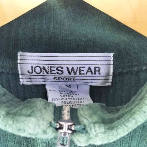 JONES WEAR 太畝 コーデュロイ ハーフジップ トップス メンズ import:M