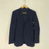 アデイインザライフユナイテッドアローズ A day in the life UNITED ARROWS ストライプ ウールポリ 2B テーラードジャケット ノータック スラックス スーツセットアップ メンズ 46