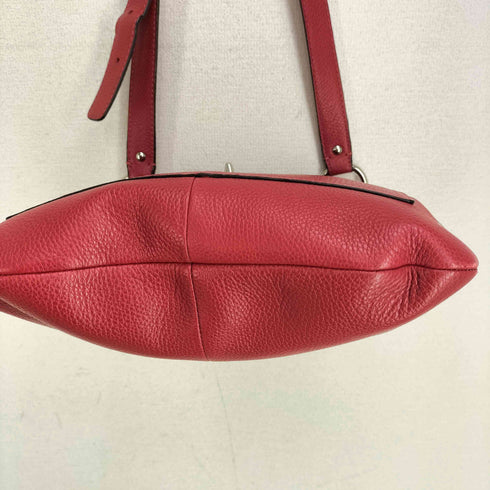 コーチ COACH 本革 フロントポケット ショルダーバッグ レディース