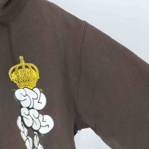 ステューシー Stussy 00S ロゴプリント フーデット プルオーバー パーカー メンズ import:L