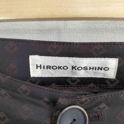 ヒロココシノ HIROKO KOSHINO 総柄パンツ レディース