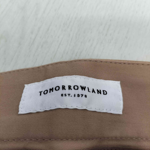 トゥモローランド TOMORROWLAND ライトカルゼ タックワイドパンツ レディース JPN:36
