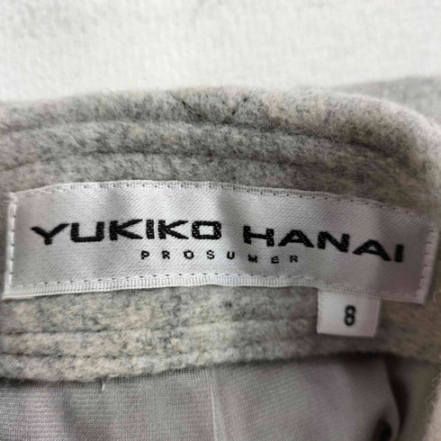 ユキコハナイ YUKIKO HANAI ウール混ジャケット レディース 8