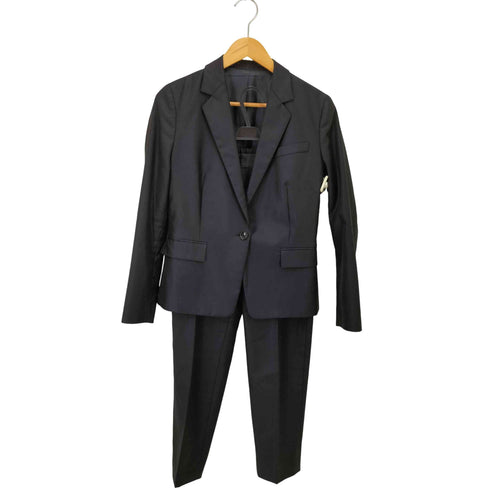 ユナイテッドアローズグリーンレーベルリラクシング UNITED ARROWS green label relaxing CANONICO スーツセットアップ 1B テーラードジャケット テーパードパンツ レディース 40