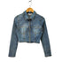 I.AM.GIA ジップアップ トラッカージャケット デニムジャケット Gジャン レディース