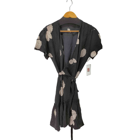 オールセインツ ALLSAINTS 花柄 絹 シルク ワンピース レディース UK:6
