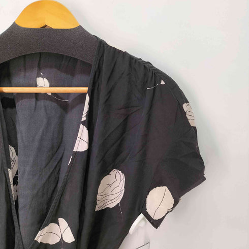 オールセインツ ALLSAINTS 花柄 絹 シルク ワンピース レディース UK:6