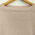 マドモアゼルノンノン mademoiselle NON NON ユーロリネン天竺 ボートネックニット レディース JPN:M