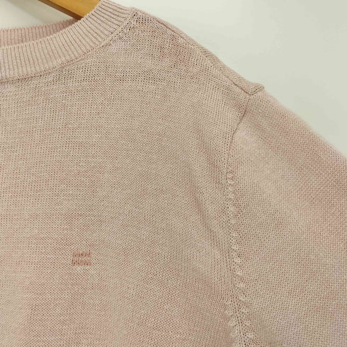 マドモアゼルノンノン mademoiselle NON NON ユーロリネン天竺 ボートネックニット レディース JPN:M