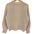 アンタイトル UNTITLED 24ss 【洗える】ミドルゲージ モックネックニット レディース JPN:2