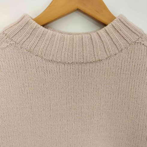 アンタイトル UNTITLED 24ss 【洗える】ミドルゲージ モックネックニット レディース JPN:2