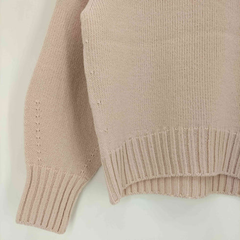 アンタイトル UNTITLED 24ss 【洗える】ミドルゲージ モックネックニット レディース JPN:2