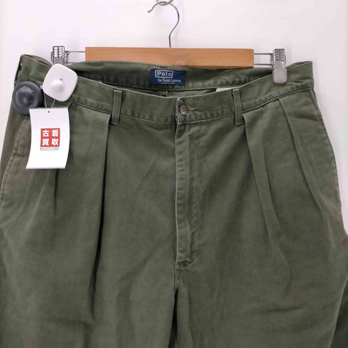 ポロバイラルフローレン Polo by RALPH LAUREN 90S CHINO 内向き2タック コットン ワイド スラックス パンツ メンズ