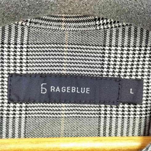 レイジブルー RAGEBLUE L/S チェック柄 シャツ メンズ JPN:L