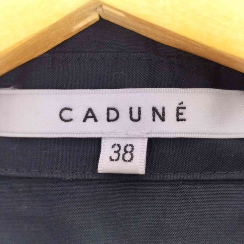 カデュネ CADUNE テールカット 2ポケット シャツ レディース 38