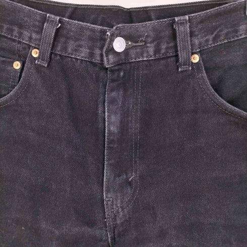 リーバイス Levis 517 BOOT CUT BLACK ブーツカット ブラックデニム メンズ W36/L30
