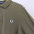 フレッドペリー FRED PERRY The Fred Perry Shirt ロゴ刺繍 長袖 鹿の子 ポロシャツ メンズ import:M