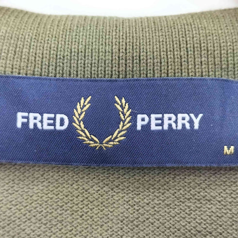 フレッドペリー FRED PERRY The Fred Perry Shirt ロゴ刺繍 長袖 鹿の子 ポロシャツ メンズ import:M
