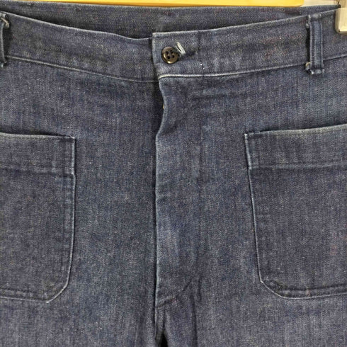 ユーエスネイビー U.S.NAVY 80S Denim Sailor Pants セーラーデニム ブーツカット メンズ 36R