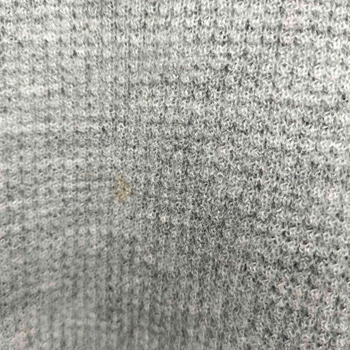 ロンハーマン Ron Herman カシミヤ100 袖ロゴ刺繍 ワッフルニット クルーネック セーター メンズ JPN:M