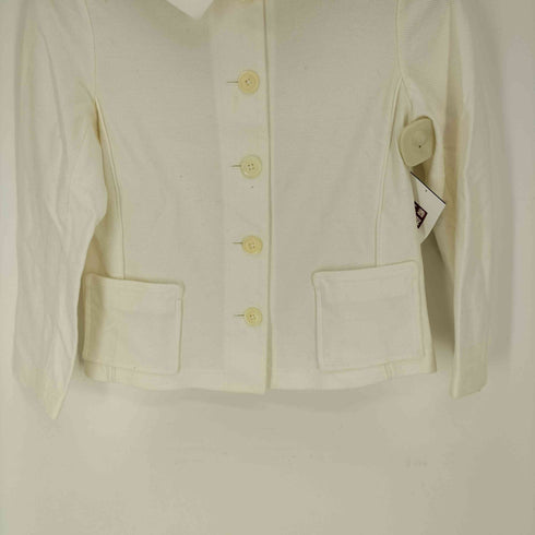 フォーティーナインアヴェニュージュンコシマダ 49AV.Junko Shimada ダブルポケット コットン ワイドカラー ジャケット レディース JPN:40