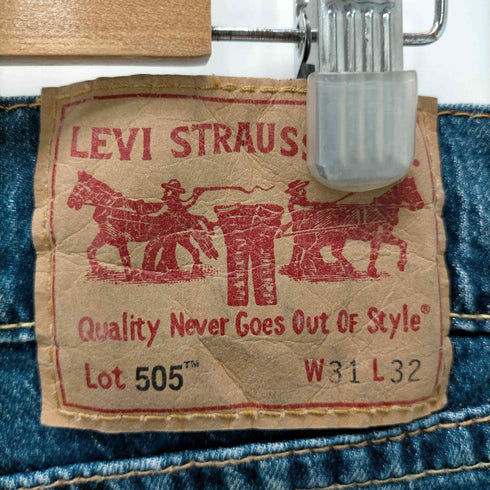 リーバイス Levis PREMIUM TYPE 1 505 REGULAR STRAIGHT SILVER ROCKET ジップフライ デニム パンツ Rタブ メンズ W:31 L:32