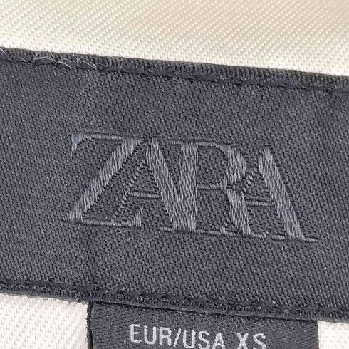 ザラ ZARA コントラスト チェック柄 スカート レディース XS