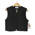 ザラ ZARA メタル留め ショート ベスト レディース import:XS