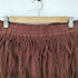 crinkle crinkle crinkle / cotton voil fringe teared skirt フリンジティアードスカート レディース FREE