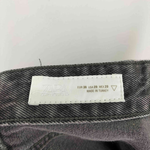 ザラ ZARA フレアフィットデニムパンツ レディース
