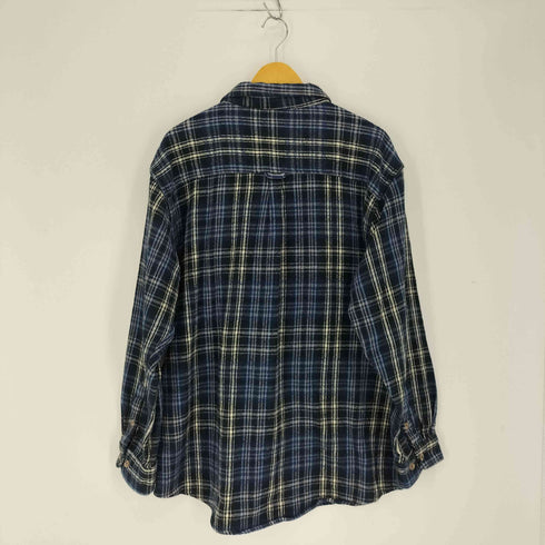 フイールドアンドストリーム FIELD&STREAM インド製 チェック柄 フランネルシャツ メンズ import:XL