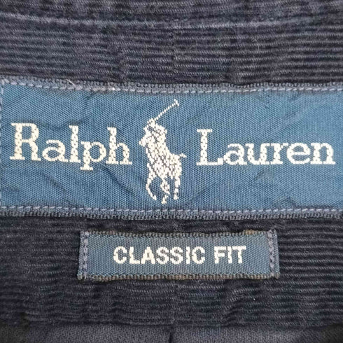 ポロバイラルフローレン Polo by RALPH LAUREN 90s CLASSIC FIT ポニー刺繍 コーデュロイ ボタンダウンシャツ メンズ import:XXL