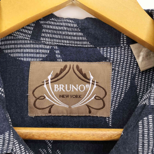 ブルーノ BRUNO 花柄 アロハシャツ メンズ import:L