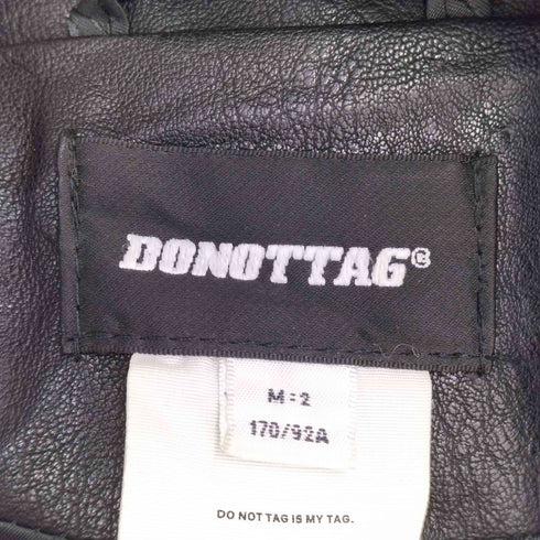 DONOTTAG 裏地スタッズ ライダースジャケット レディース JPN:M