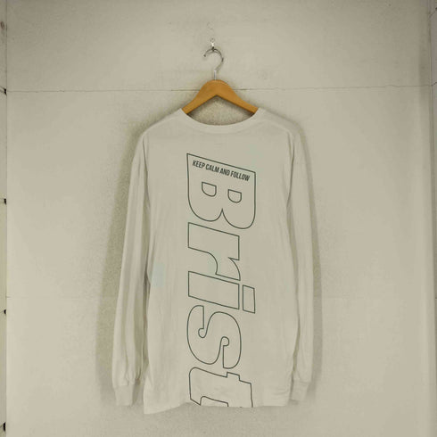 エフシーレアルブリストル F.C.Real Bristol バックプリントLSポケットカットソー メンズ XL