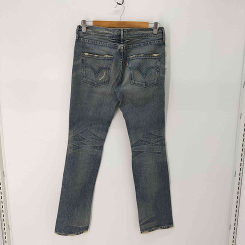 リーバイス Levis 00S 日本製 ボタン裏刻印J30 ローライズ ダメージ デニムパンツ Y2K レディース 31