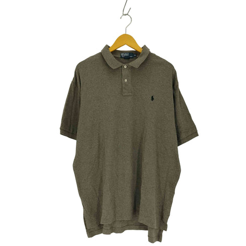 ポロバイラルフローレン Polo by RALPH LAUREN 90S スリランカ製 ポニー刺繍 ビッグシルエット ポロシャツ メンズ import:XL