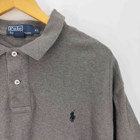 ポロバイラルフローレン Polo by RALPH LAUREN 90S スリランカ製 ポニー刺繍 ビッグシルエット ポロシャツ メンズ import:XL