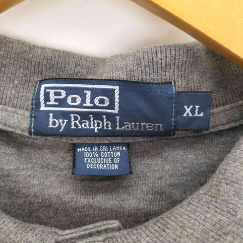 ポロバイラルフローレン Polo by RALPH LAUREN 90S スリランカ製 ポニー刺繍 ビッグシルエット ポロシャツ メンズ import:XL