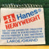 ヘインズ Hanes 90s HEAVYWEIGHT USA製 企業刺繍 クルーネック スウェット メンズ import:L