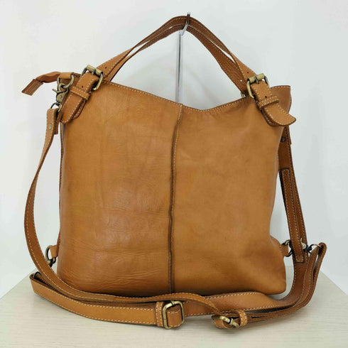 PEAKS PEAK レザー 2WAY ショルダーバッグ メンズ