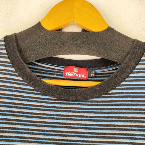 Hellraizor S/S ボーダー Tシャツ メンズ JPN:XL